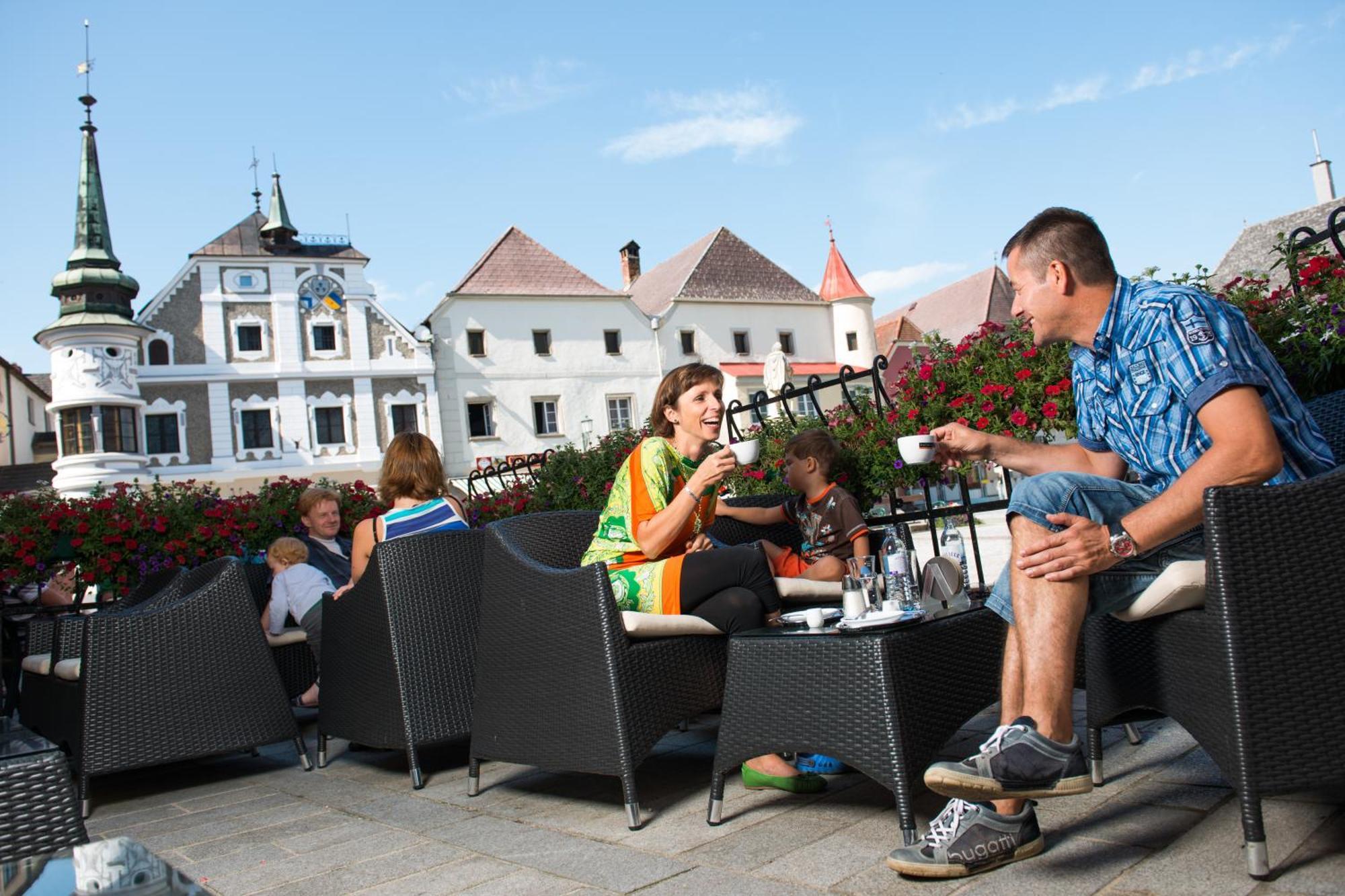 Hotel-Garni Goldenes Kreuz Grein Zewnętrze zdjęcie