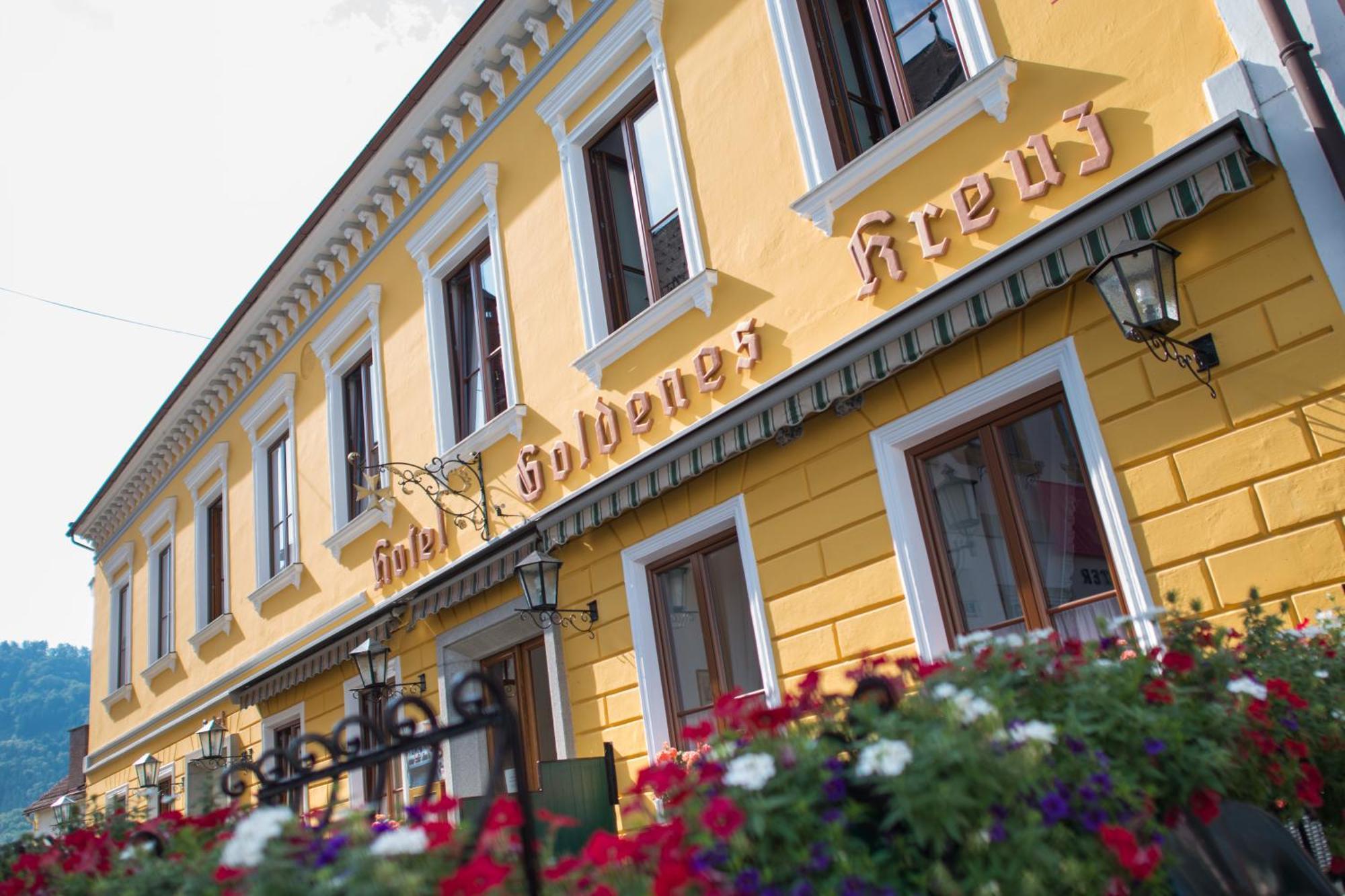 Hotel-Garni Goldenes Kreuz Grein Zewnętrze zdjęcie